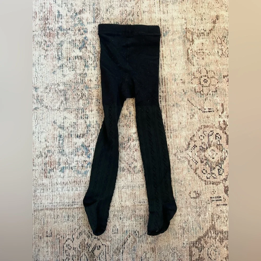 Classic Black Kids Tights size 3-4